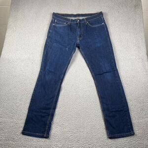 Levi's 511 Slim Fit Jeans Men's 36x32 Measured 36x30 Blue Medium Wash